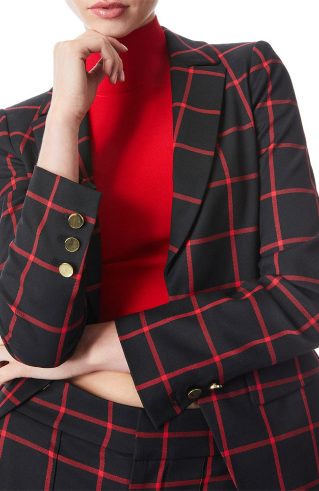 Mya Notch Collar Blazer