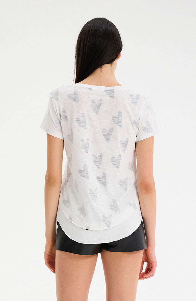 Doodle Hearts Ava Tee