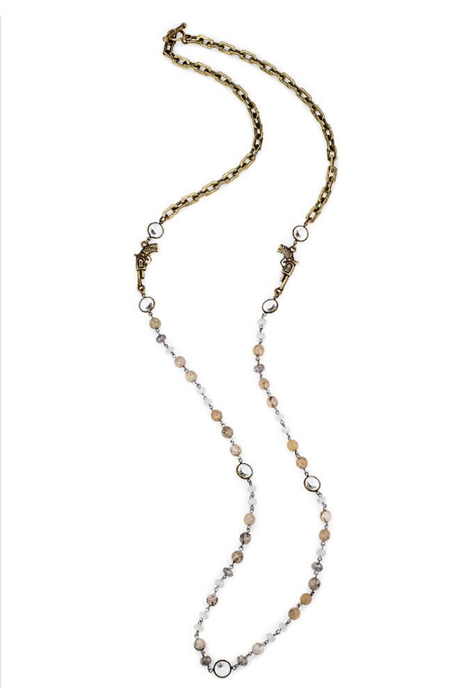 45" La Lune Mix Necklace