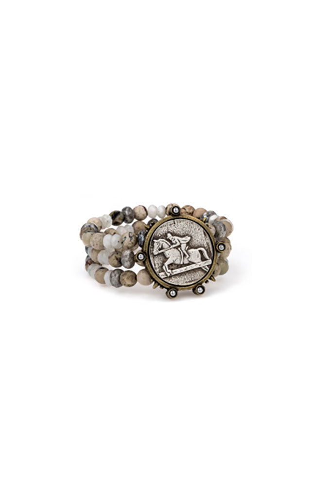 Tri Strand La Lune Mix Bracelet