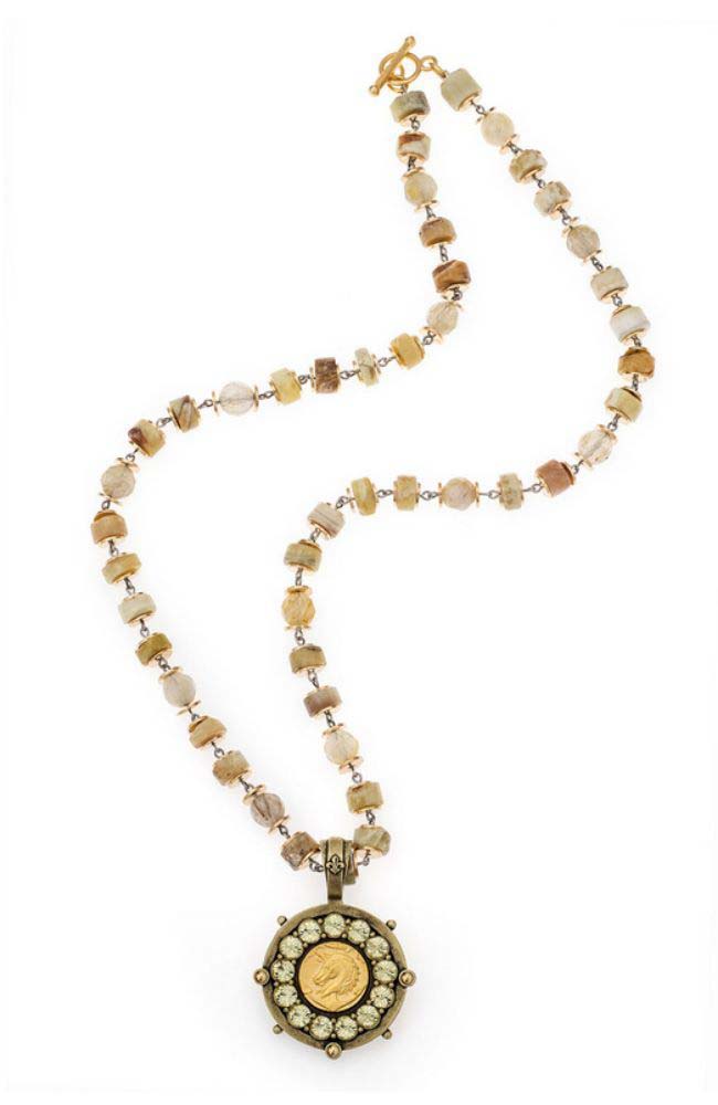 28" Opal Mix Linkage Mini Colonies Medallion