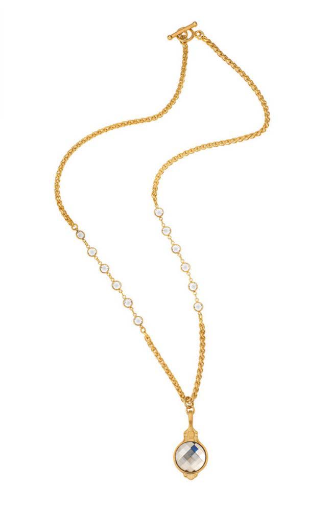 28" Cheval Chain Chessboard Crystal