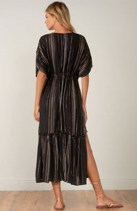 Black Melon Midi Dress