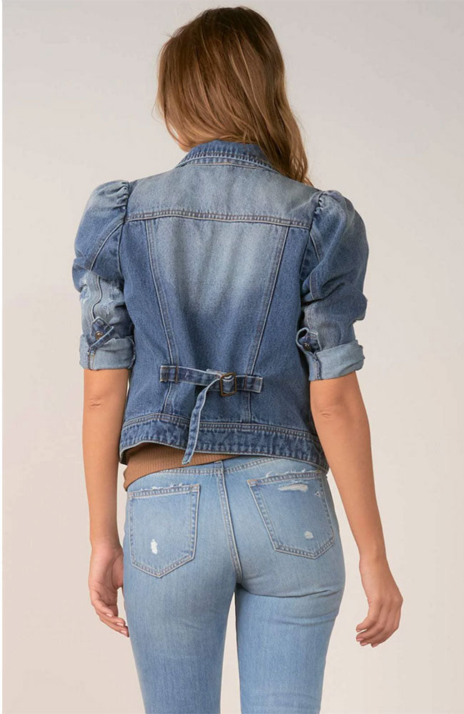 Dakota Puff Sleeve Denim Jacket