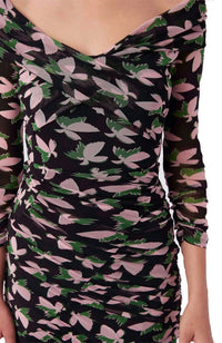 Ganesa Dress in Metamorphosis Black