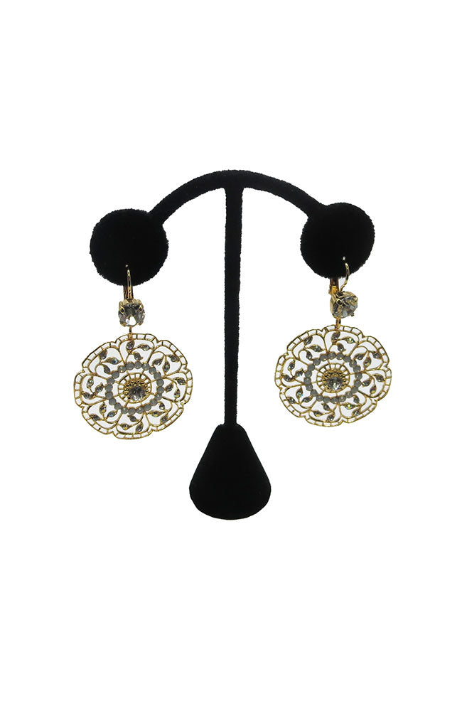 Fillagree Earrings Gold
