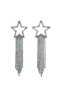 Swarovski Crystal Patina Fringe Earring