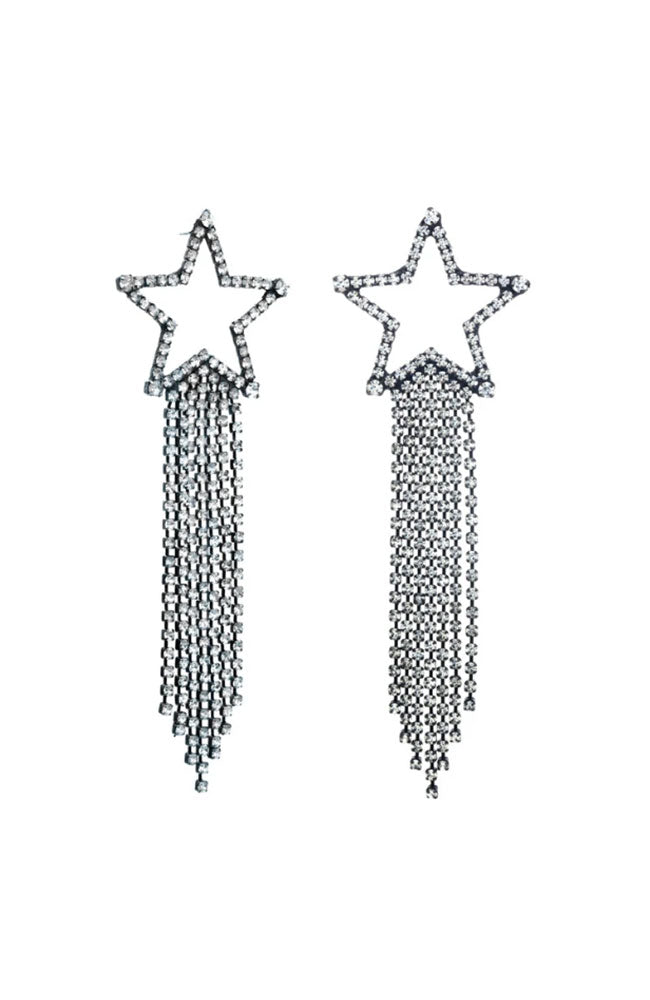 Swarovski Crystal Patina Fringe Earring