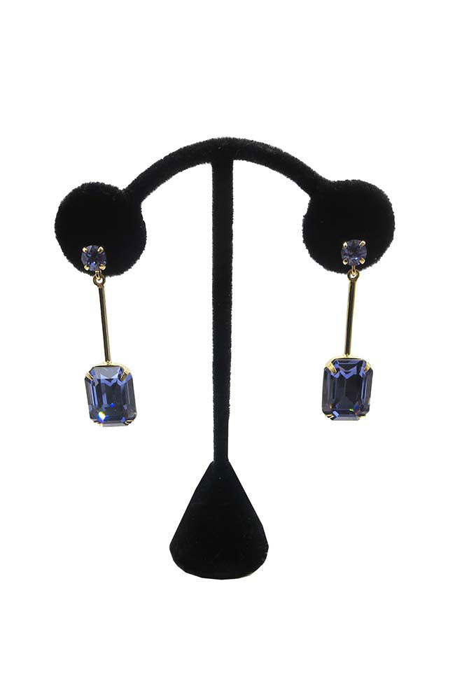 Oct Amethyst Earring