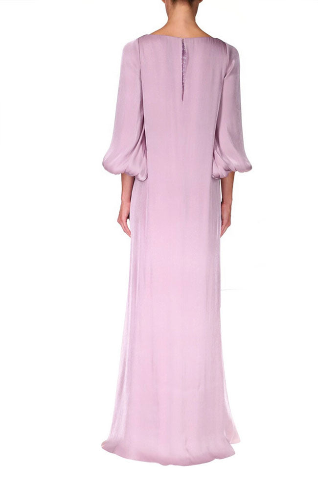 Georgette Cape Gown
