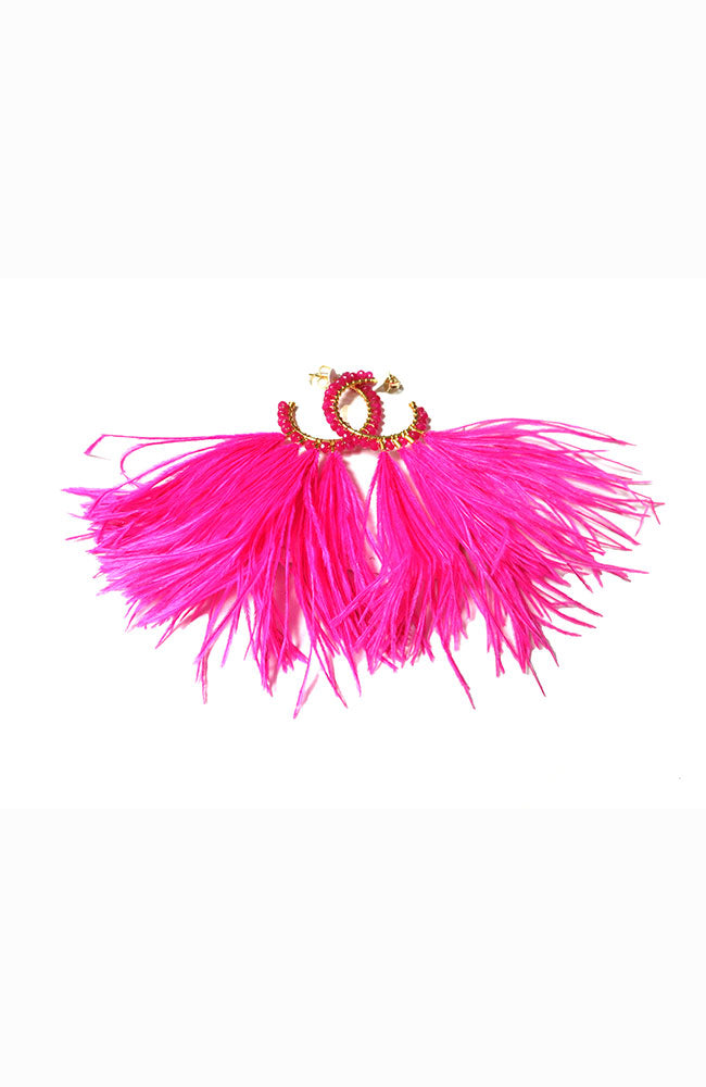 Santa Elana Hoops Pink