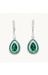 Elizabeth 56 Emerald Green Earring