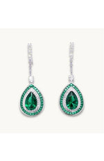 Elizabeth 56 Emerald Green Earring