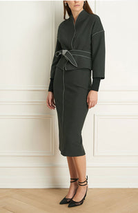 Double Face Kimono with Belt