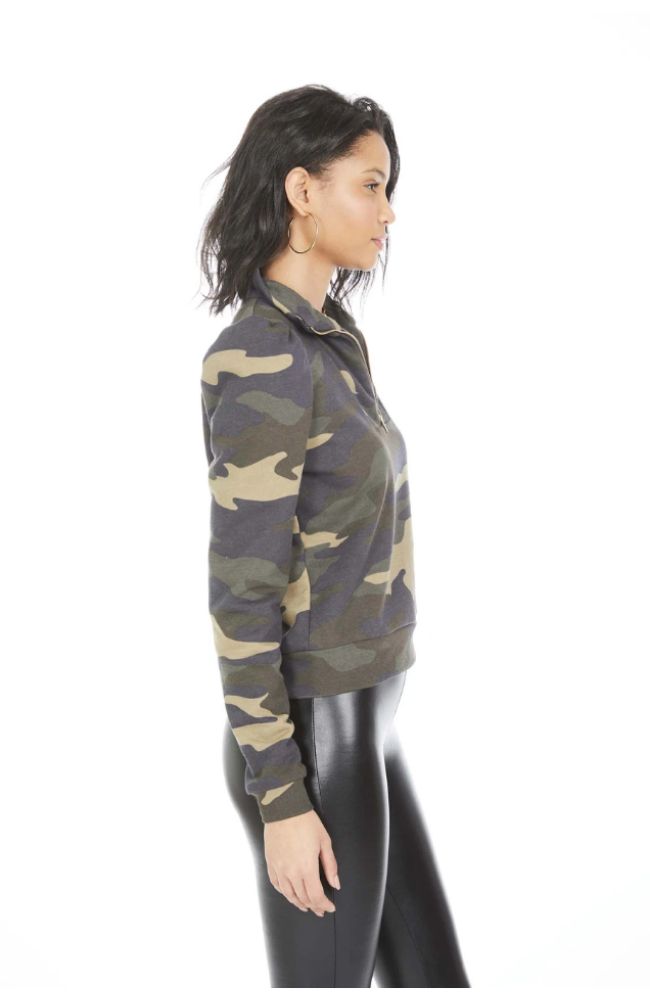Nariah Camo Sweatshirt