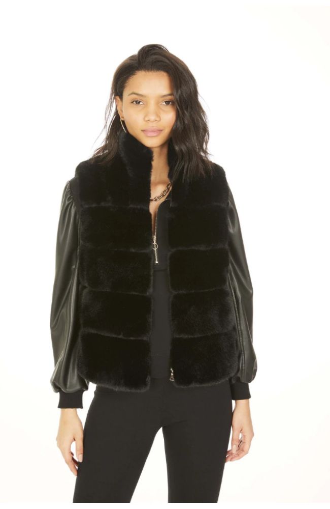 Roxanne Faux Fur Vest
