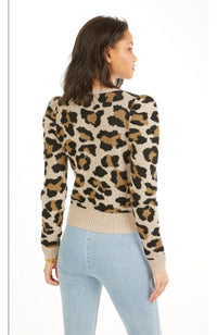Grace Leopard Cardigan