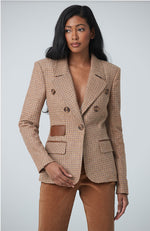 Horse Riding Jacket Leather Patch
