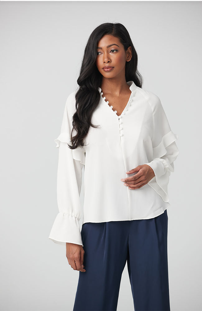 Romantic Blouse Ruffles