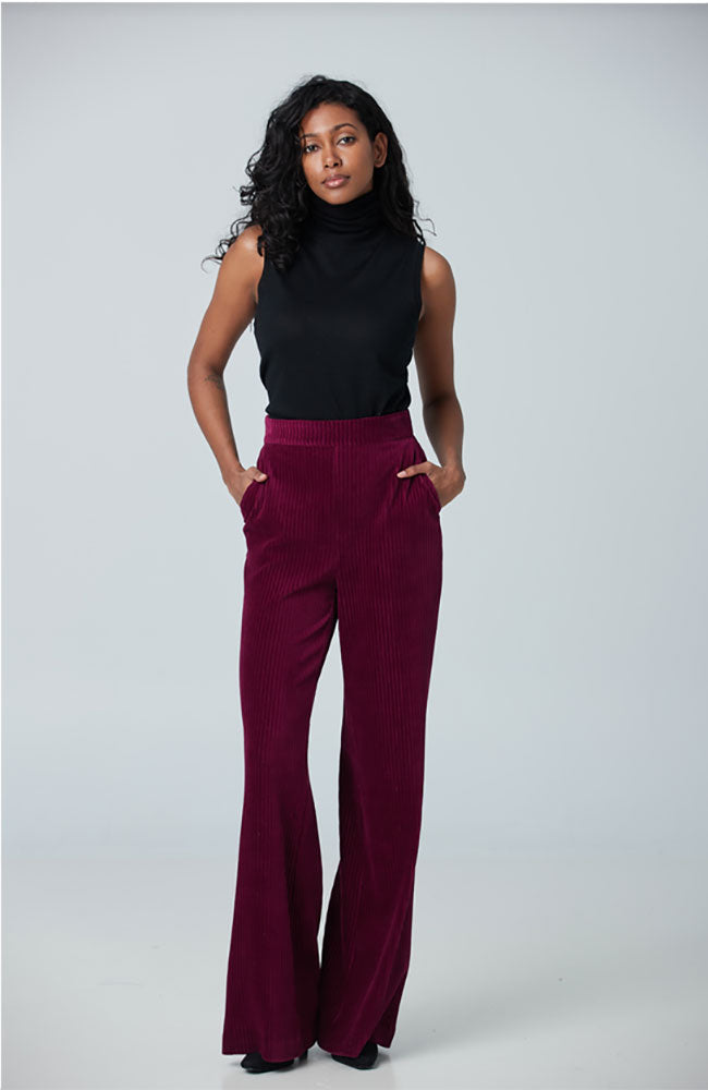 Corduroy Wide Leg Pant