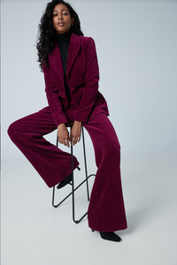 Jacket with Belt Insert at Waist