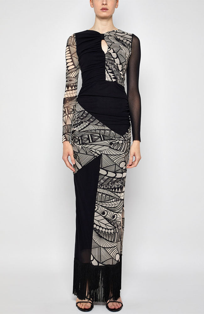 Long Sleeve Dress in Meringa