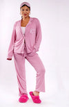 Luxe Crepe Fluent French PJ's in Pink