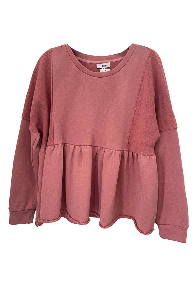 Glitter French Terry Sweatshirt