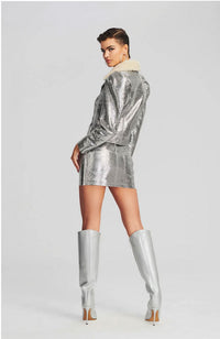 Lo Jacket in Silver