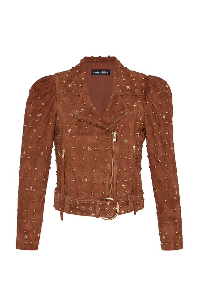 Tai Jacket in Cognac