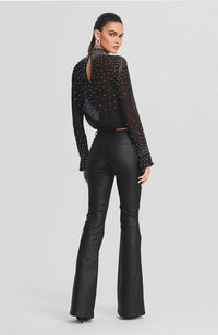Joyce Top in Black Silver