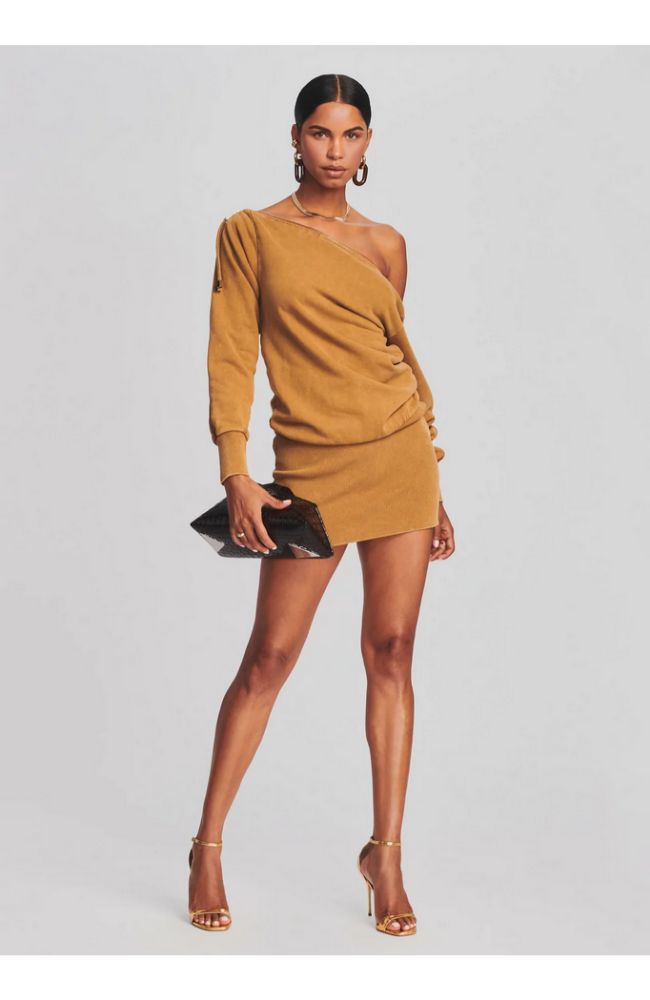Darcy Dress in Tapenade