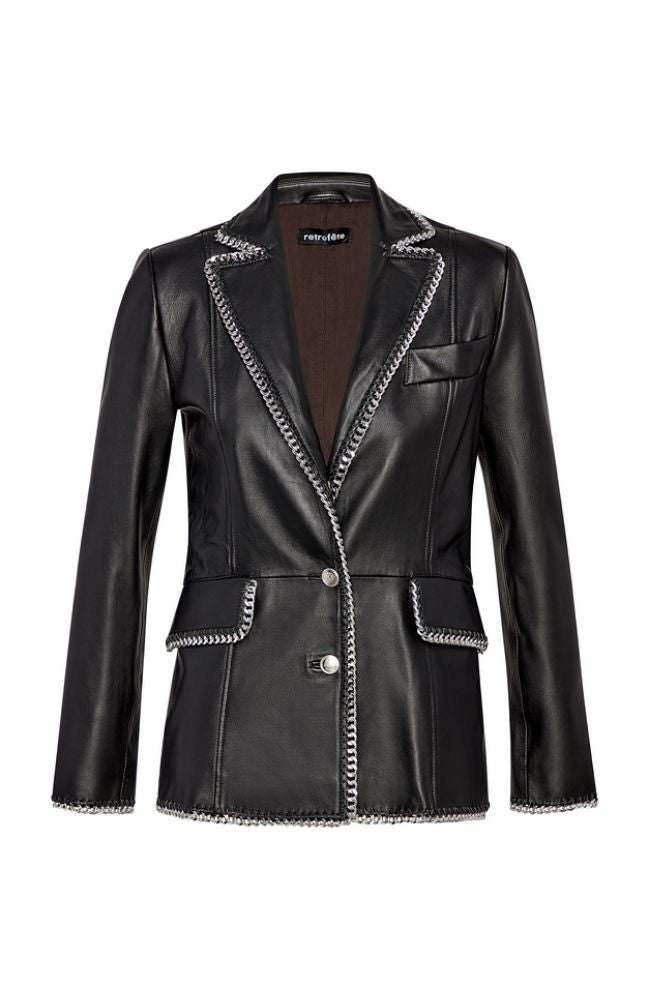 Fulton Blazer in Black