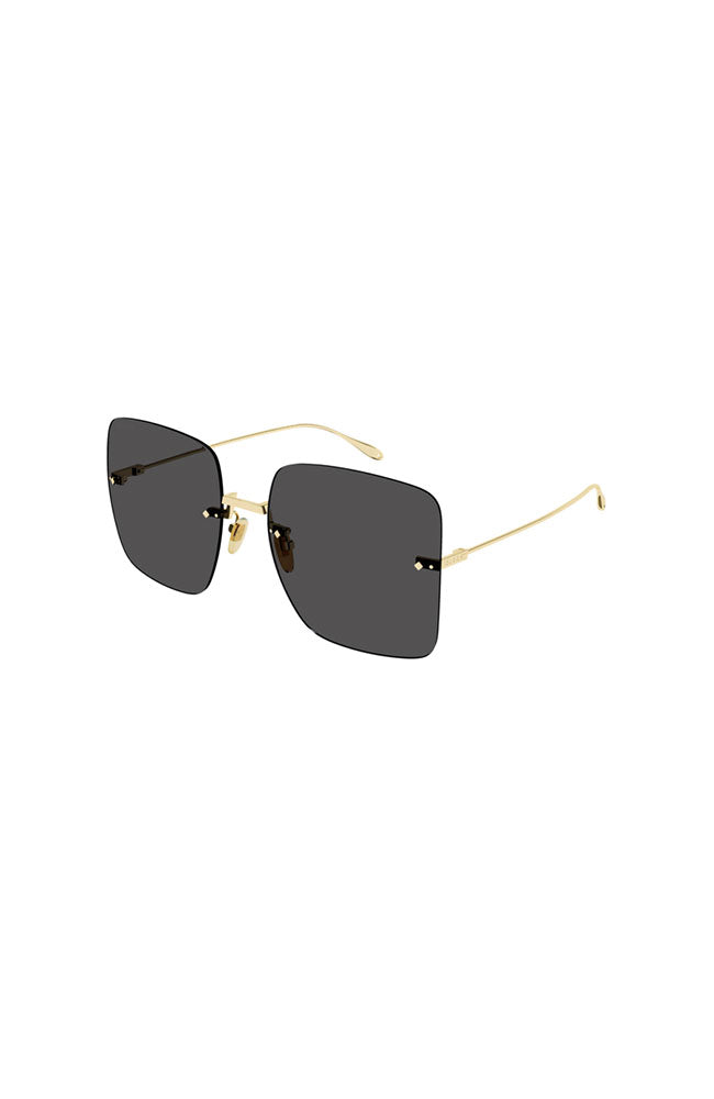 Gucci Gold Wire Gray Lens