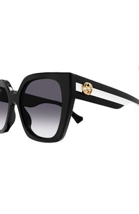 GG Square Stripe Sunglasses