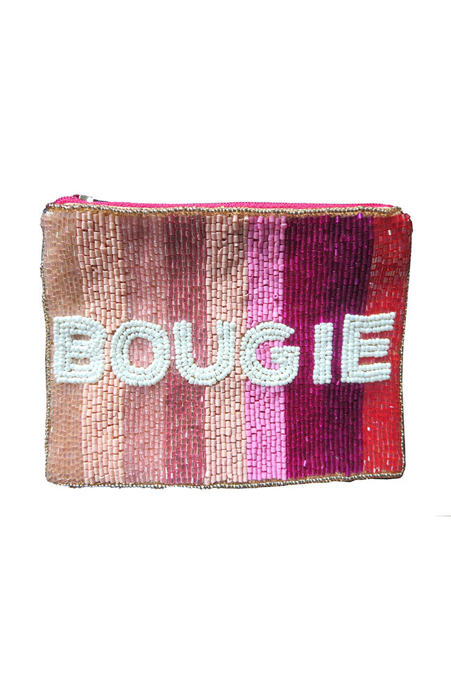 Bougie Beaded Coin Pouch