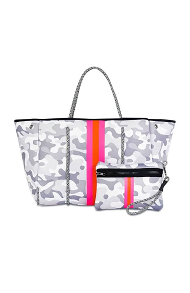 Greyson Rise White Camo Tote