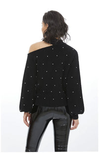 Dakota Cutout One Shoulder Sweater