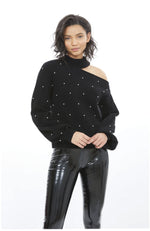 Dakota Cutout One Shoulder Sweater