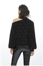 Dakota Cutout One Shoulder Sweater