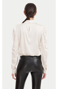 Rosalia Crystal Mock Neck