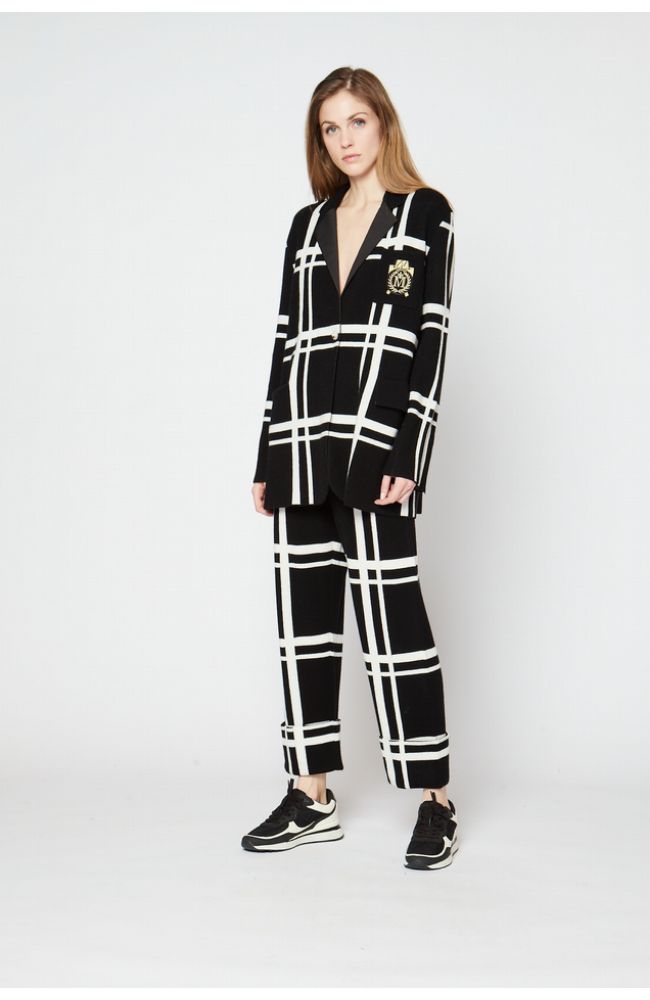Plaid Suit Jacket