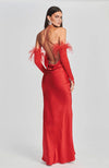 Justine Dress in Red
