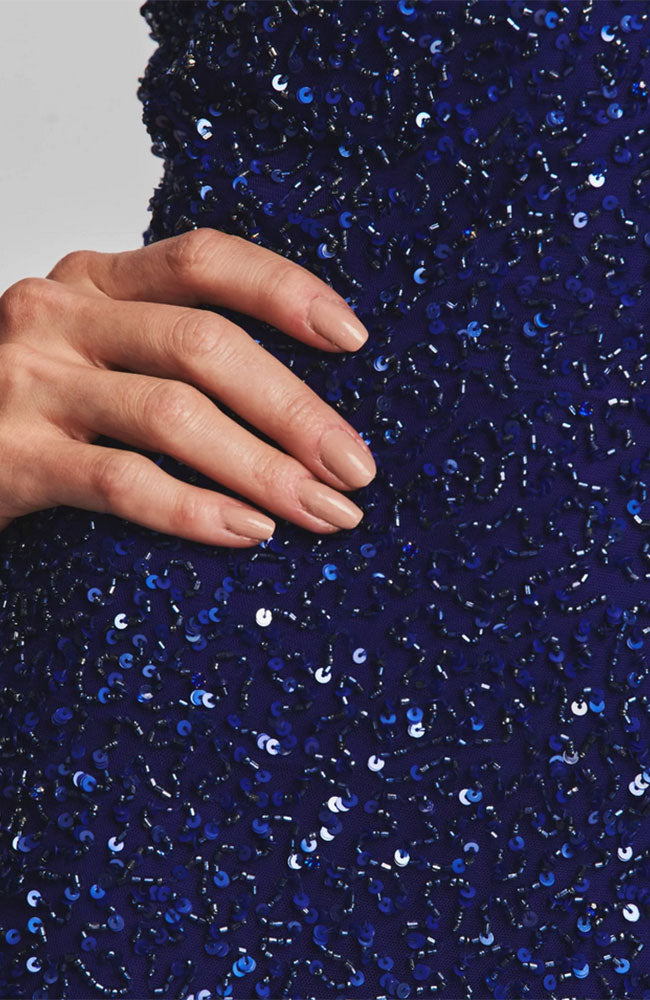 Prim Dress in Royal Blue