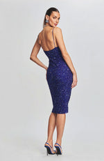 Prim Dress in Royal Blue