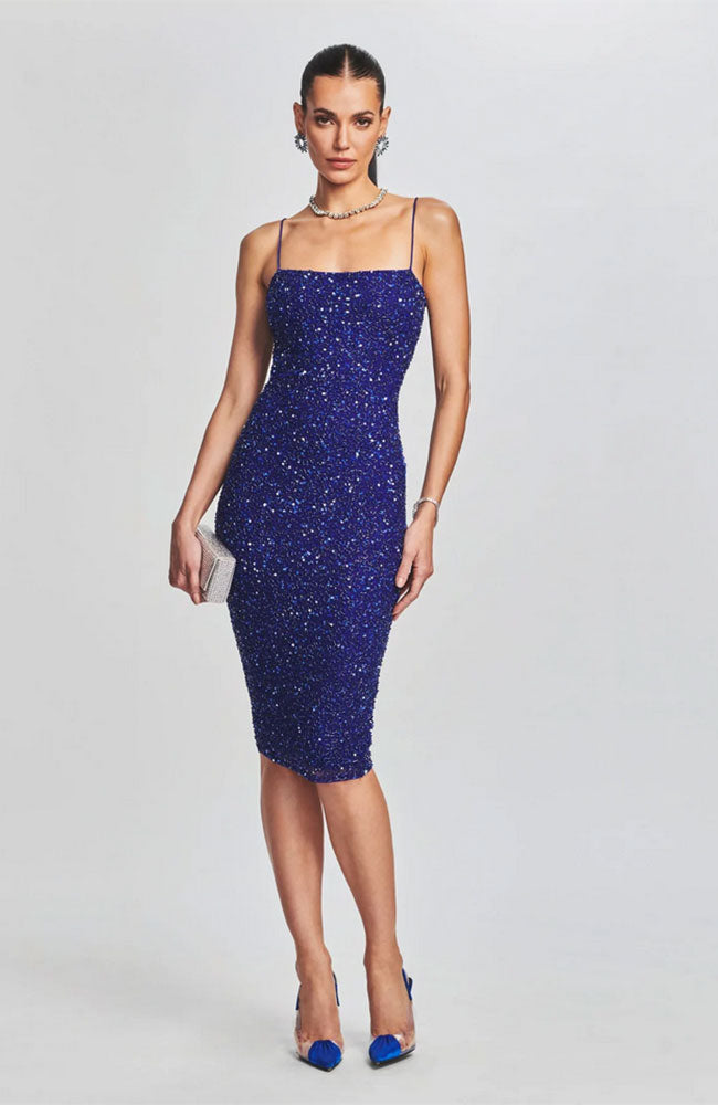 Prim Dress in Royal Blue