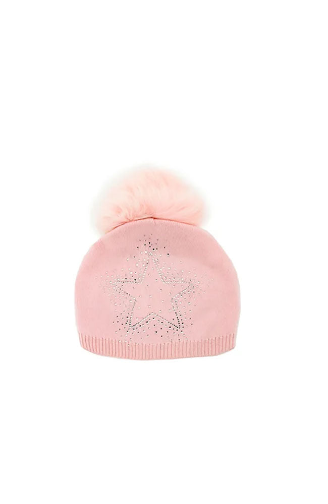 Knit Hat Lg Star Slouch Fit
