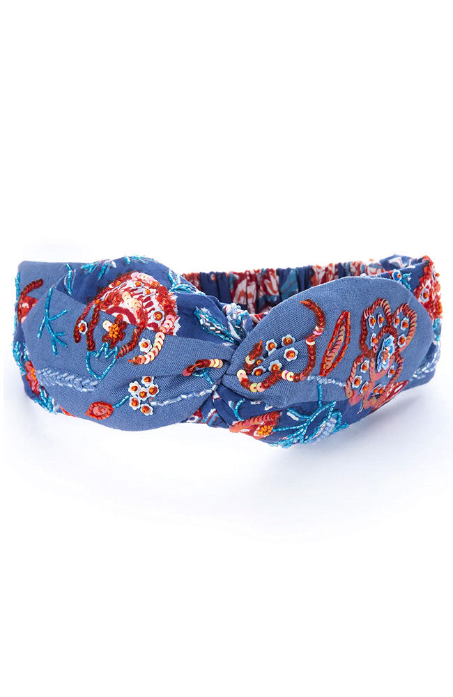September Headband Denim