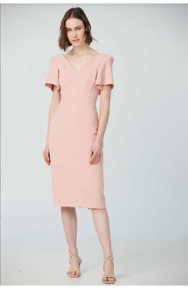 Power Dress Bell Sleeve TS