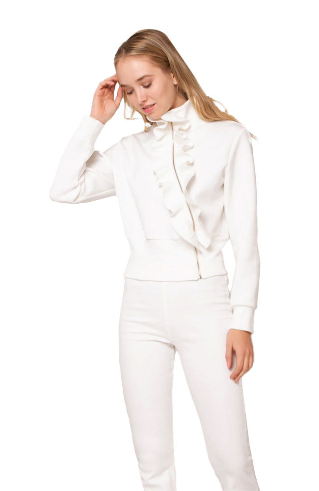 Scuba Asymmetrical Jacket